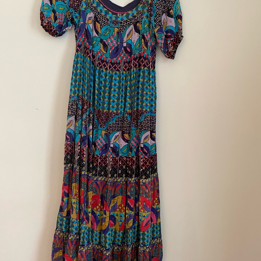 Anthropologie Boho Maxi Dress - Picture 3 of 9